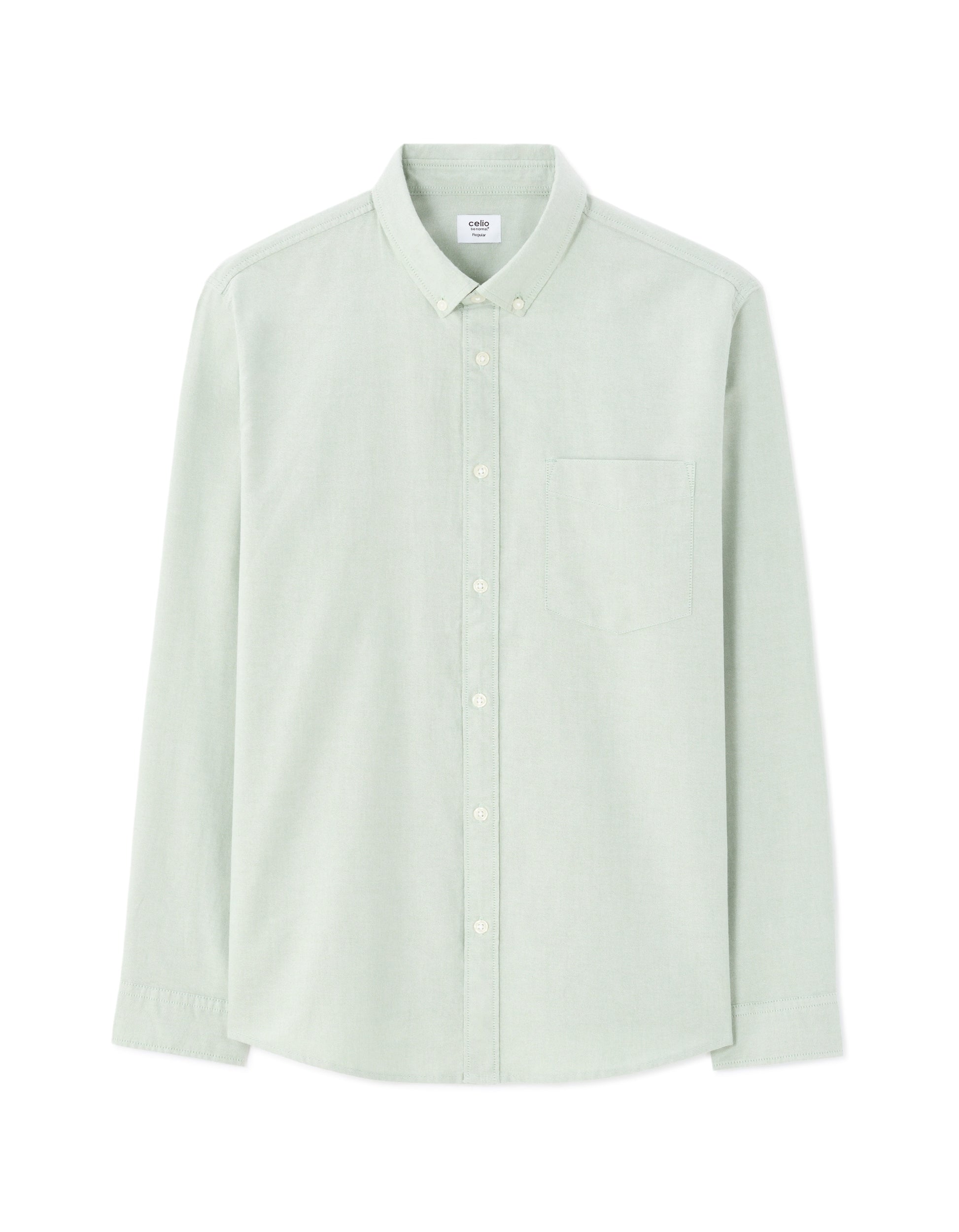Green Long Sleeves Shirt for Men