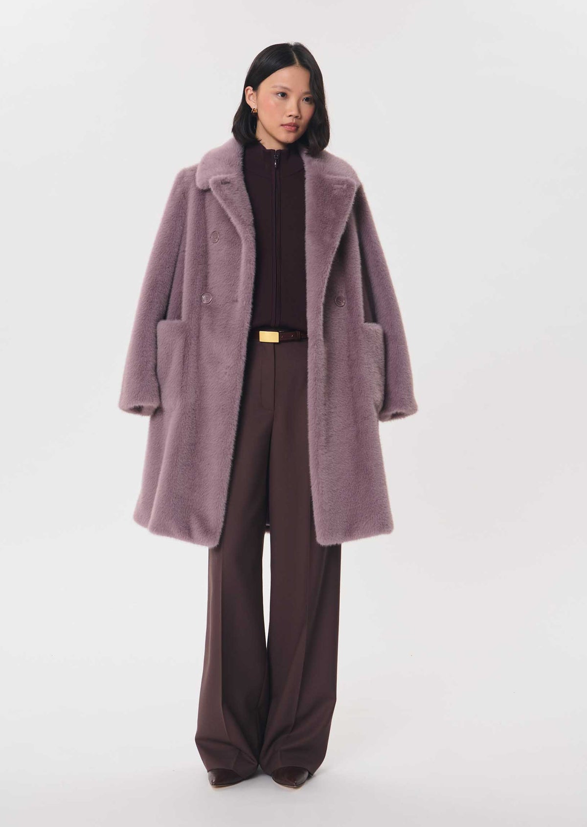 Gabrielle cardigan in purple by Tara Jarmon