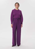 Pia trousers in purple by Tara Jarmon