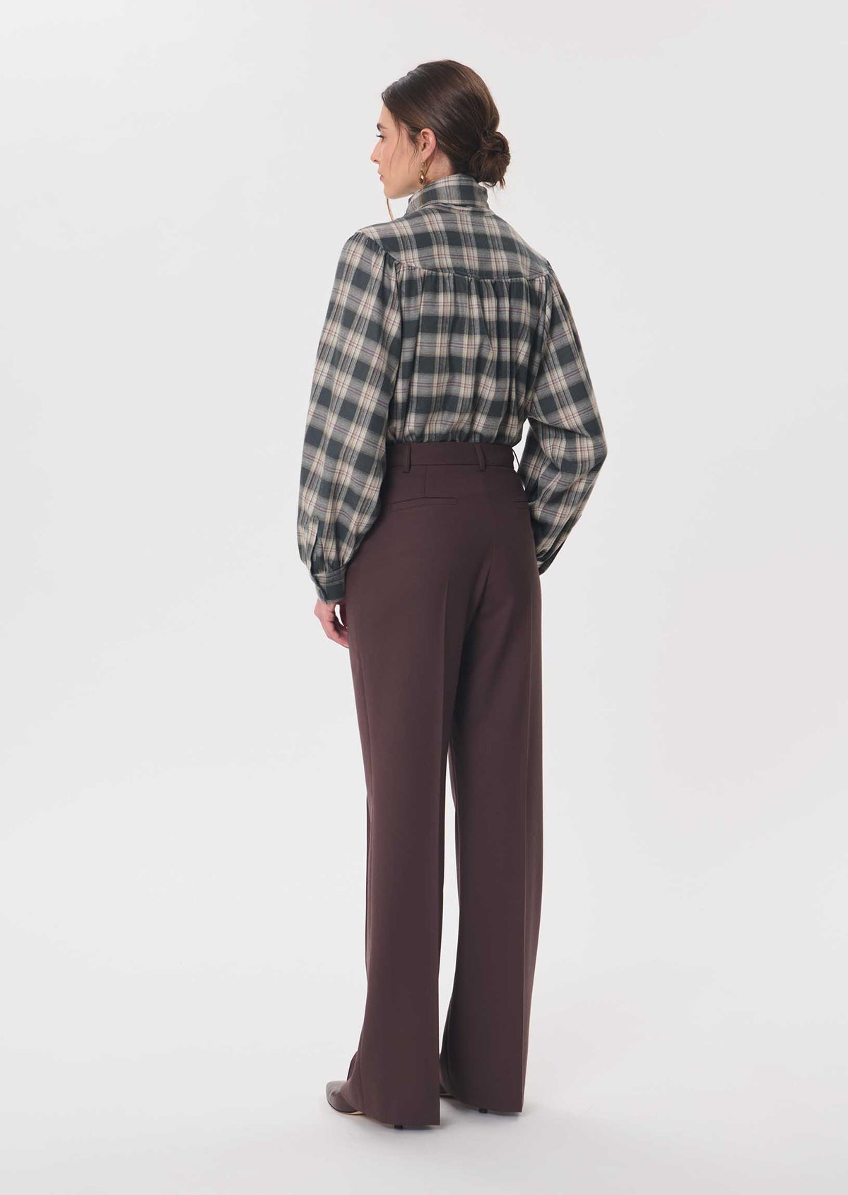 Premier trousers in brown by Tara Jarmon