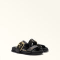 Furla Solea Sandal T.10 in Black - Shoes 