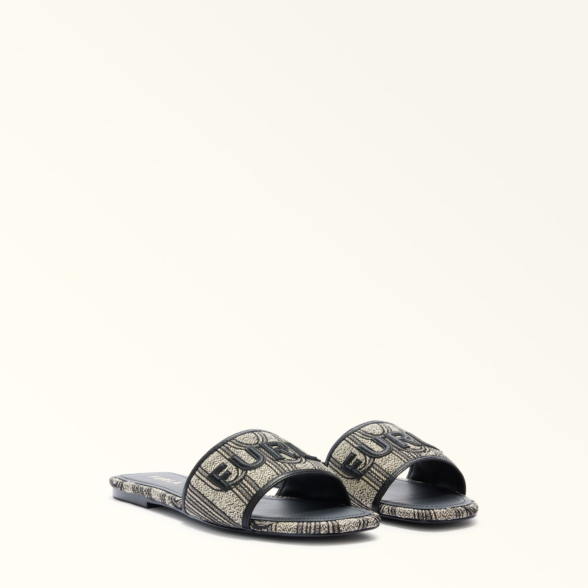 Furla Brezza Sandal T.10 in Black - Shoes 