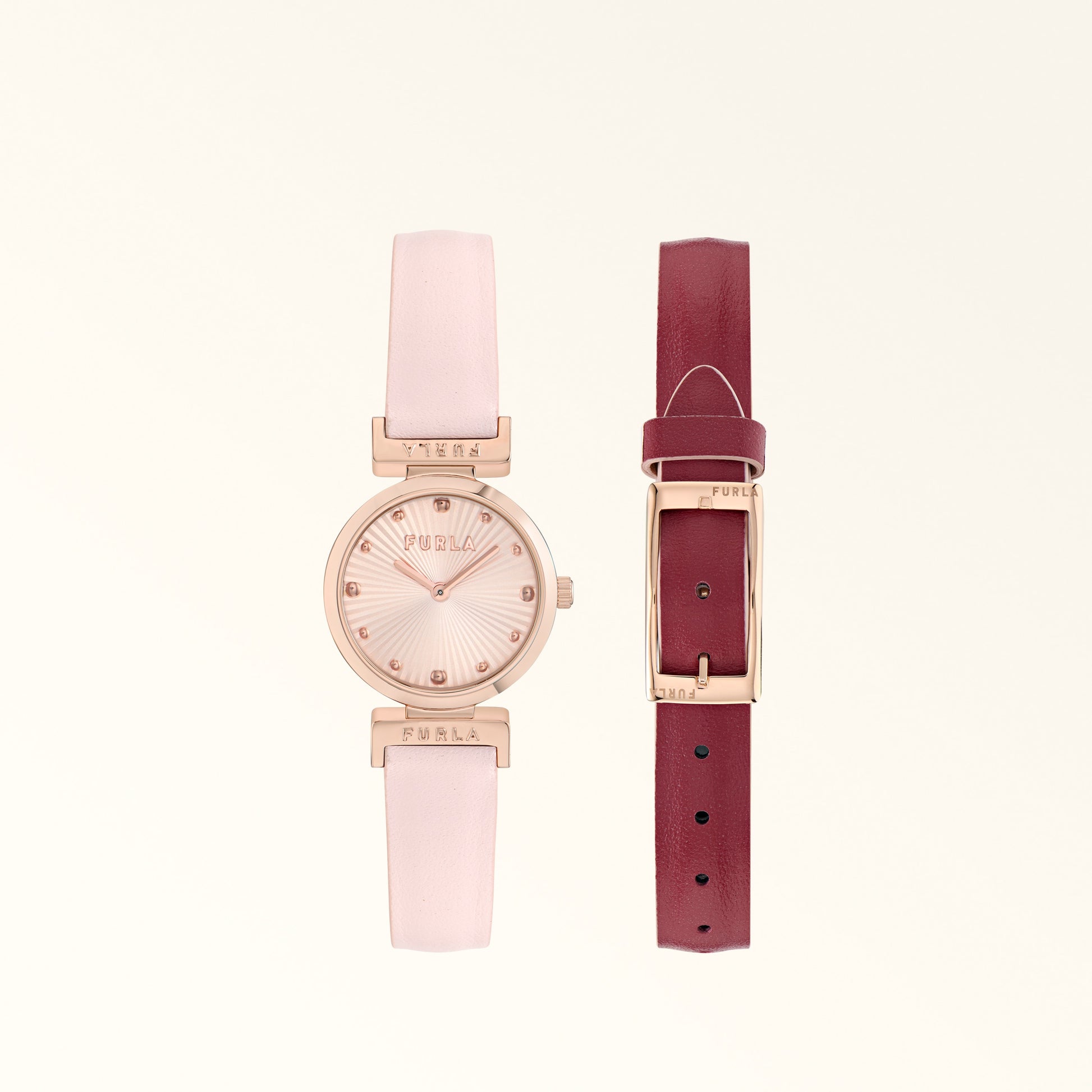 Furla Twist Round Case Watch 25Mm in Pink - Watches 