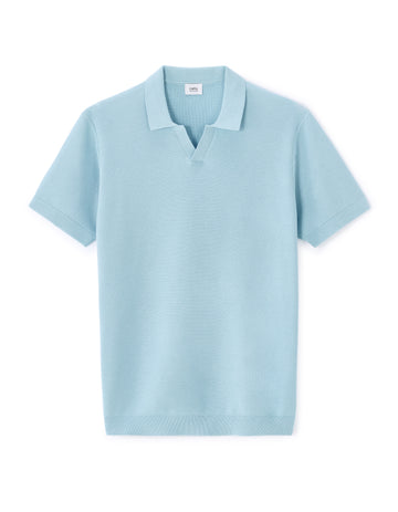 Blue Sky Short Sleeves Polo - Celio Lebanon