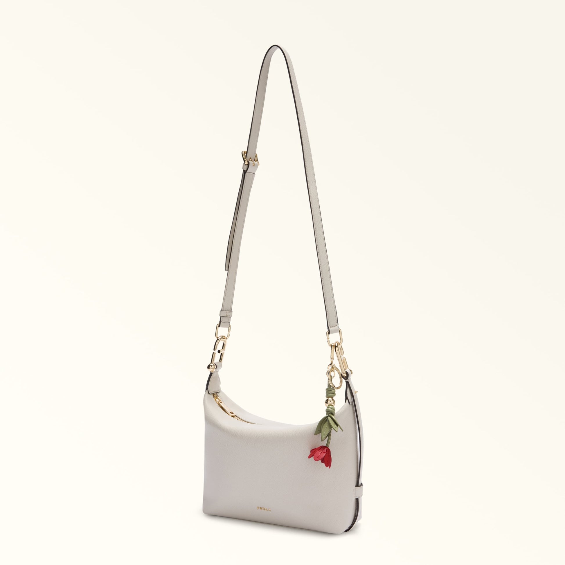 Furla Allegra Poppy Keyring in Red - Charms 