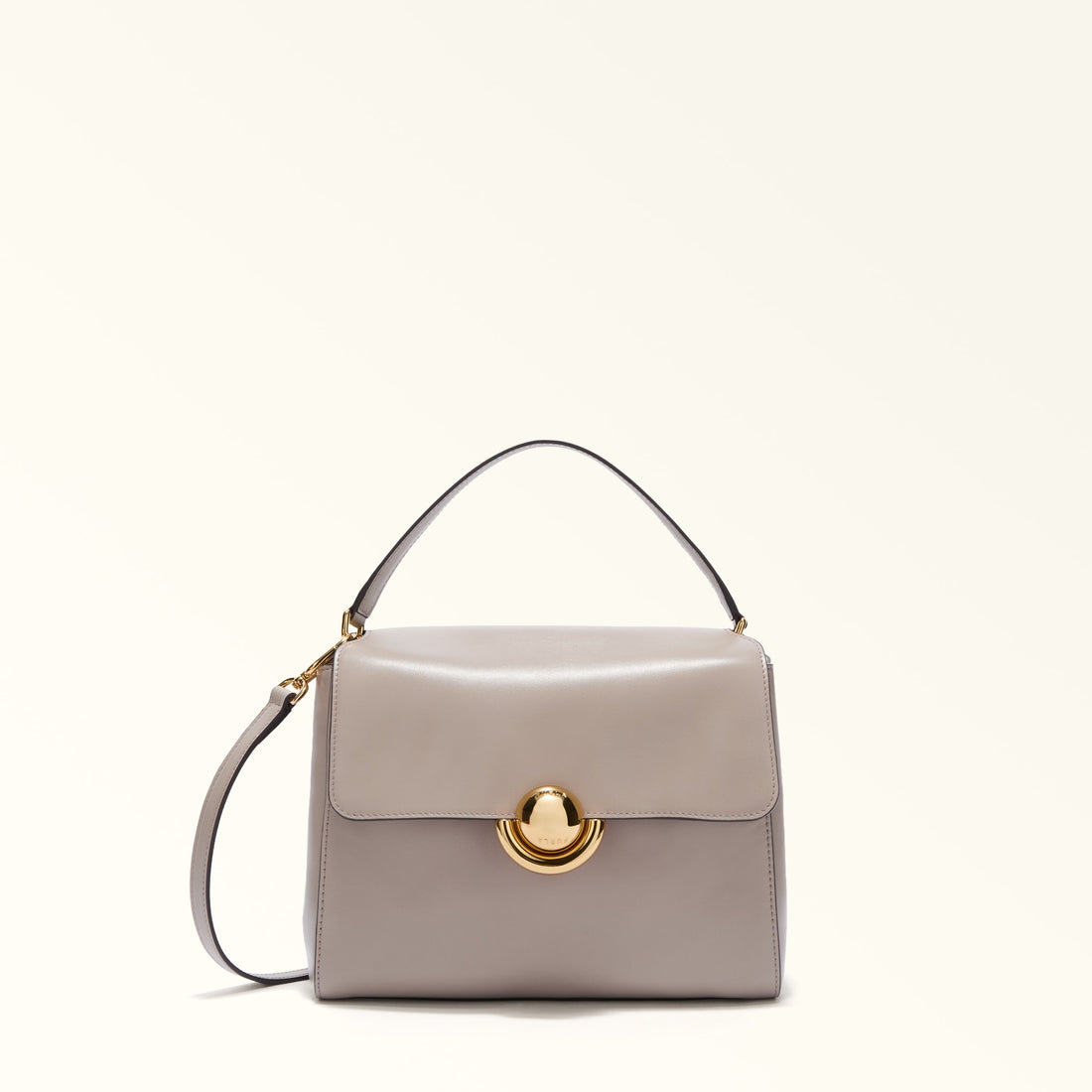 Furla Domus S Top Handle Bag In Leather