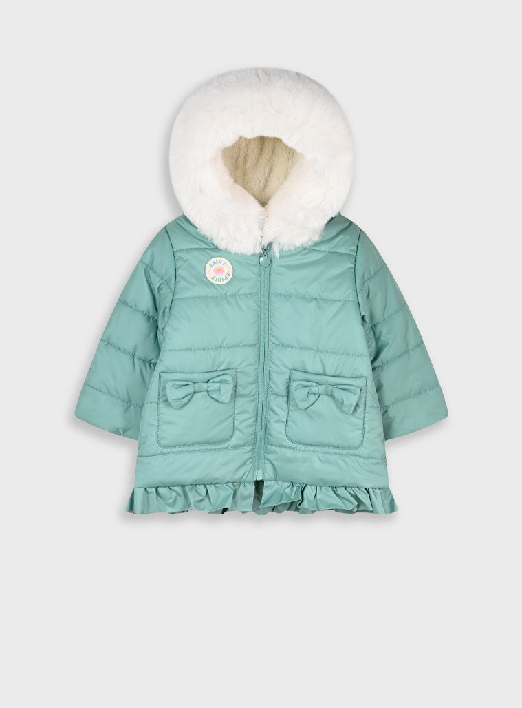  Green Infant'S Jacket For Girl