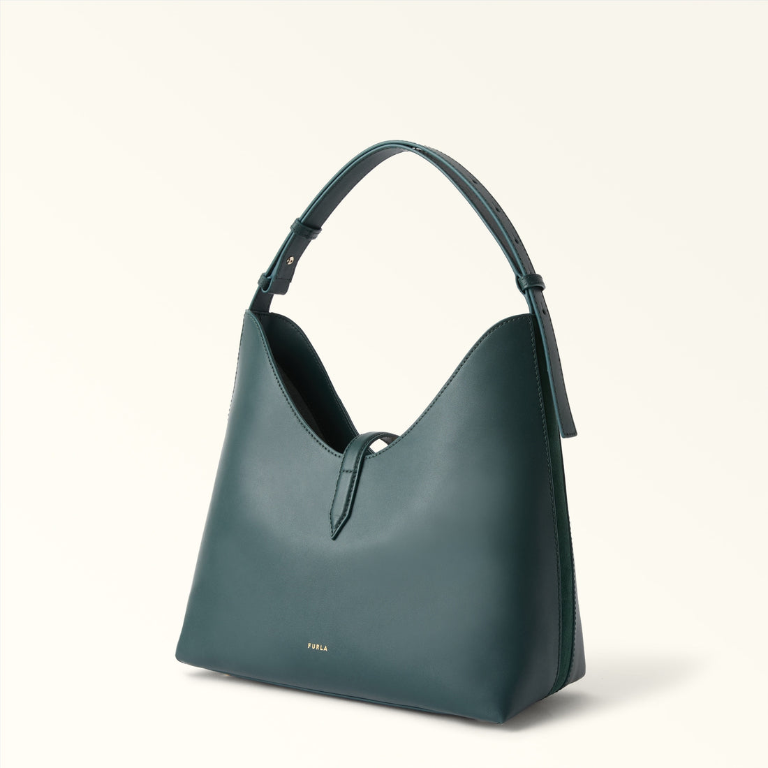 Furla Goccia M Hobo in Green - Bags 