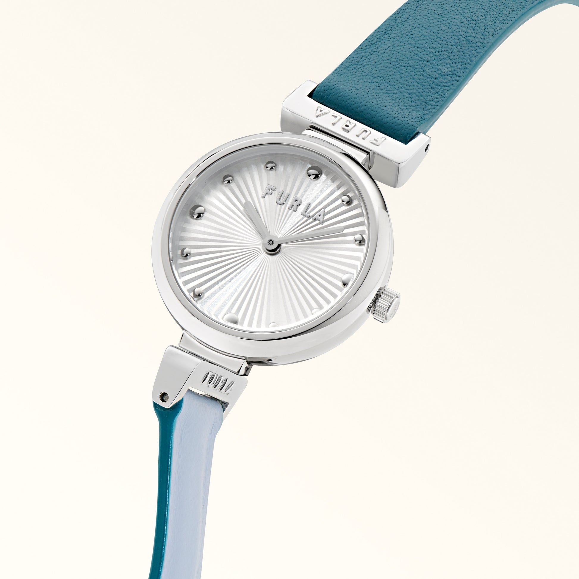 Furla Twist Round Case Watch 25Mm in Blue - Watches 