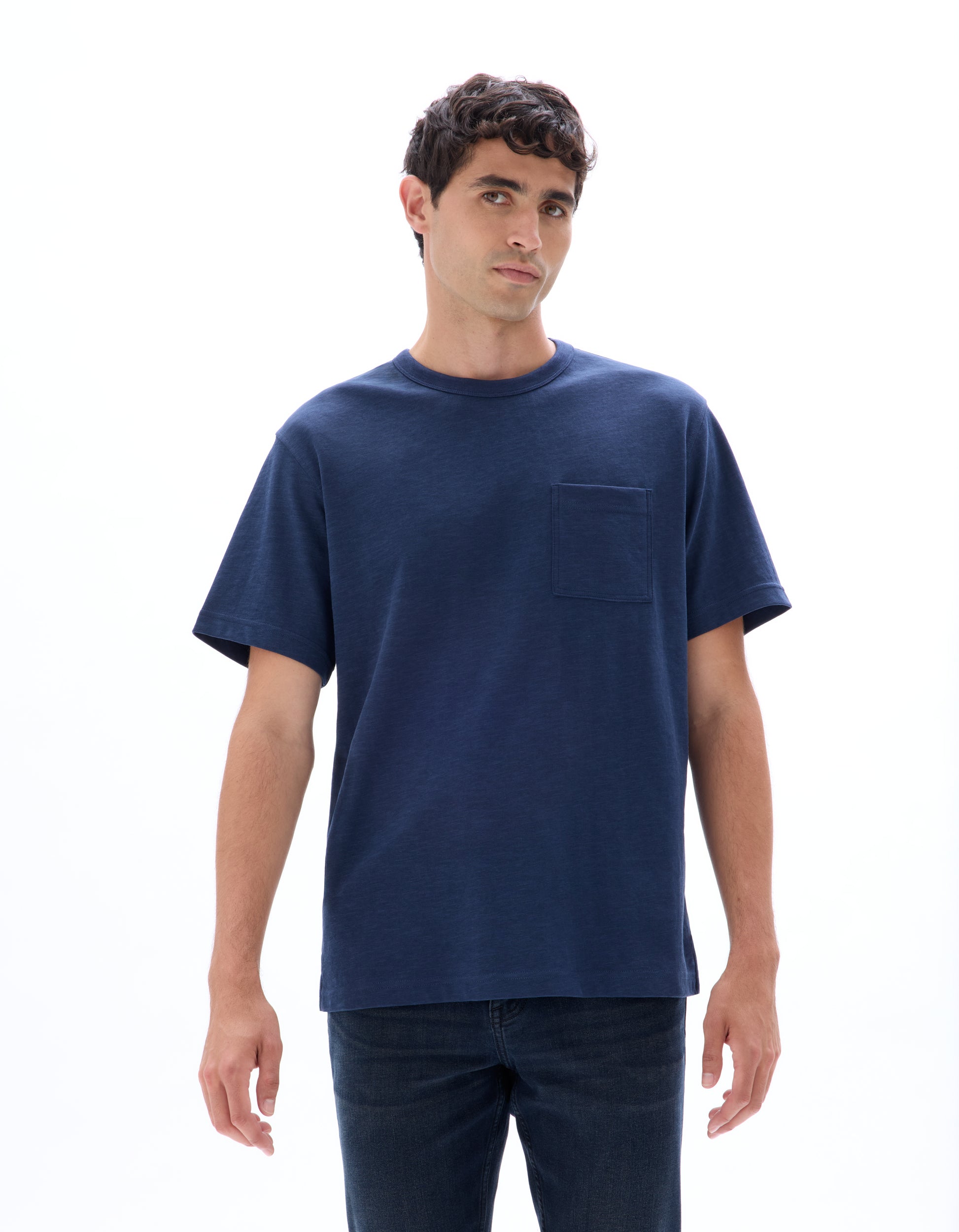 Navy Short Sleeves Tshirt - Celio Lebanon
