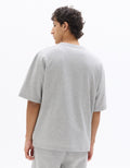 Celio Cotton Blend Short Sleeves Tshirt - Grey