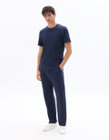 Celio Cotton Pants - Navy