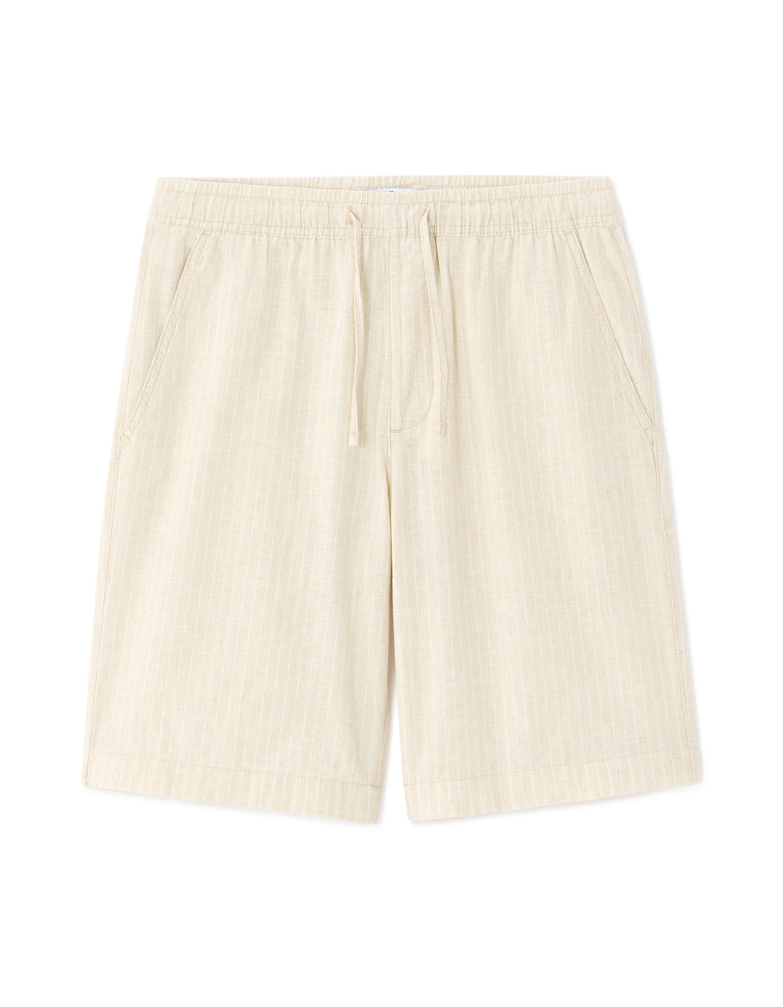 Celio Linen Blend Bermuda - Beige