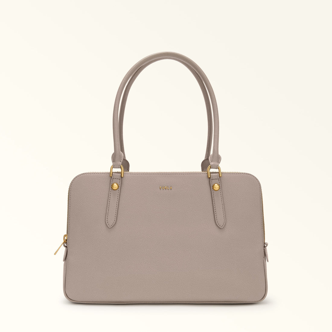 Furla Giulia L Boston  Bag In Leather