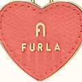 Furla Camelia Keyring Heart in Orange - Charms 