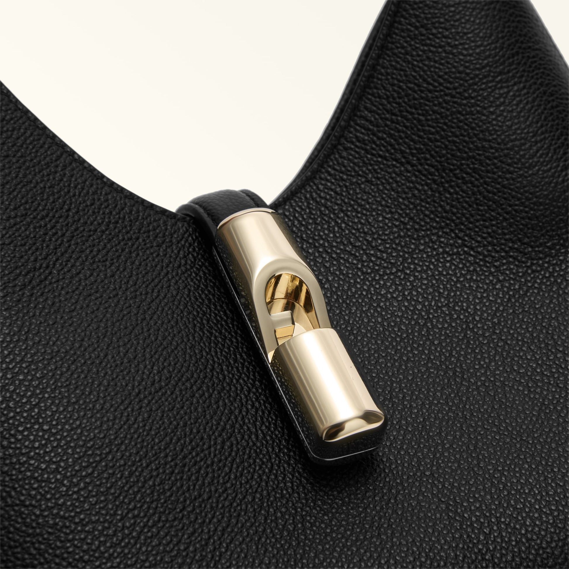 Furla Goccia S Hobo in Black - Bags 