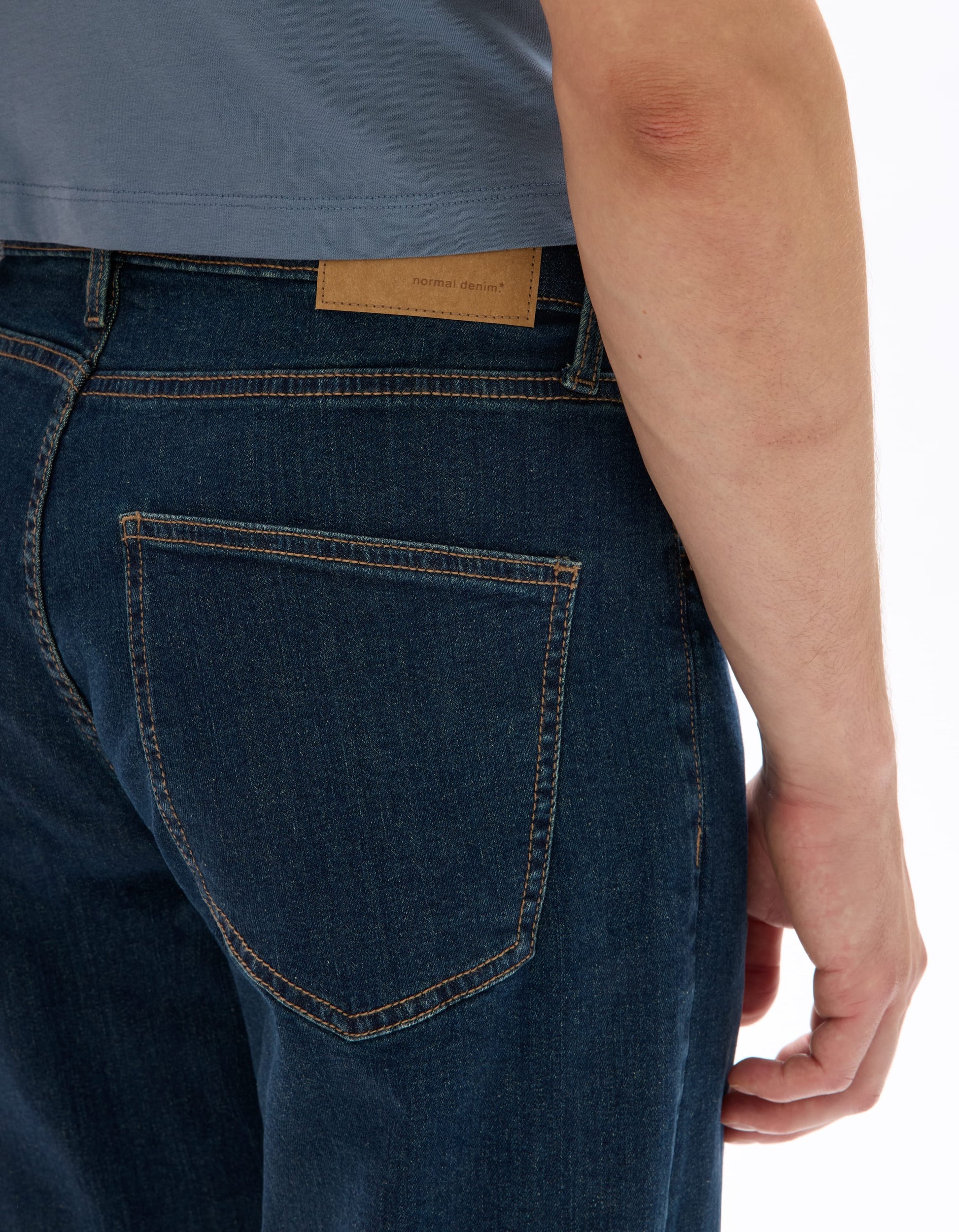 rinse jeans 1 length
