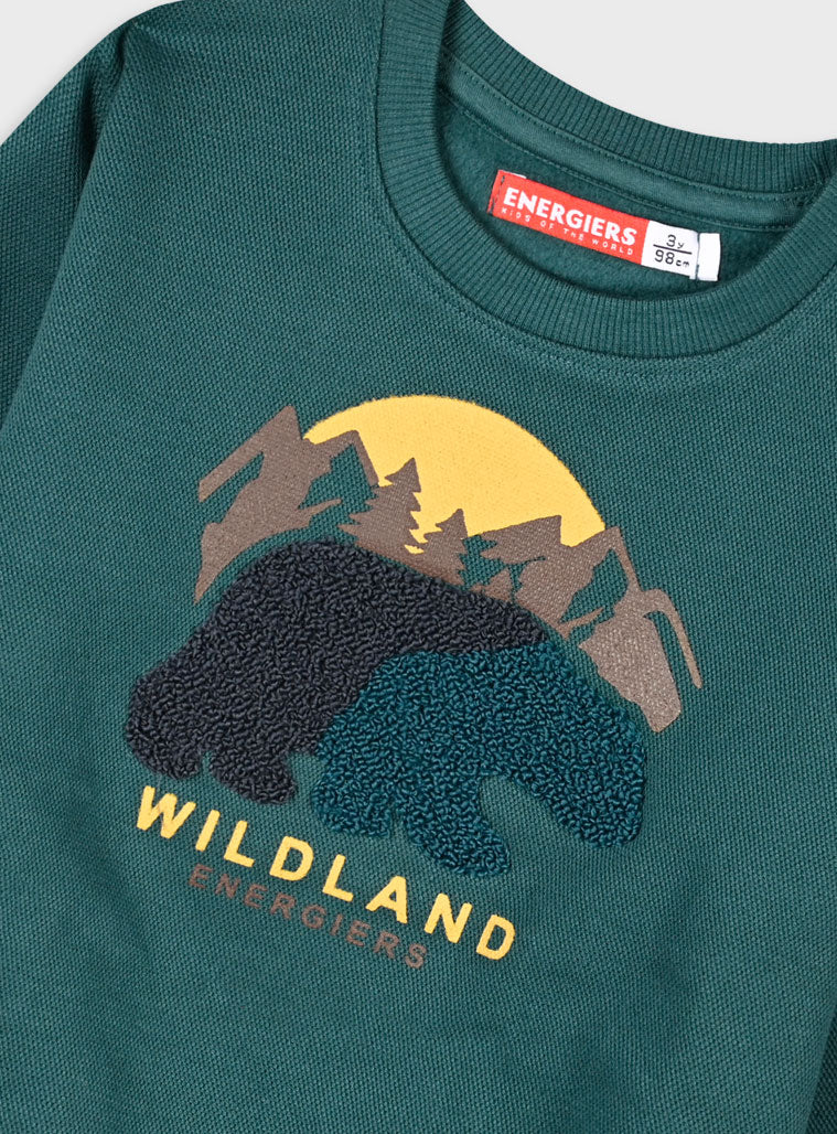 Children's Green Blouse For Boy