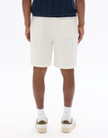 Celio Pique Knit Bermuda Shorts - Beige
