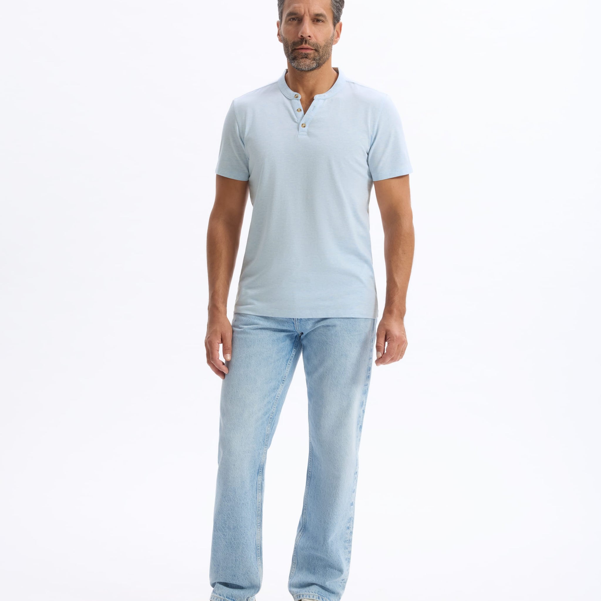 baby blue Short sleeves TShirt