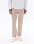 Celio All-Day Slim Fit Knit Chino Pants - Beige