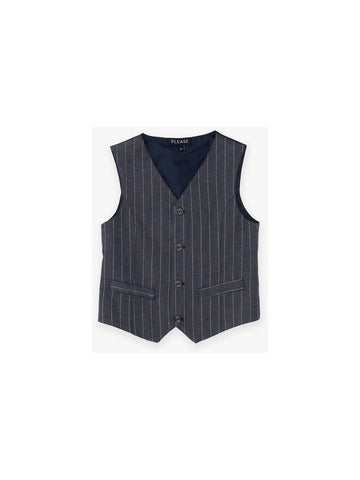 blue vest VEST KHABBAZ