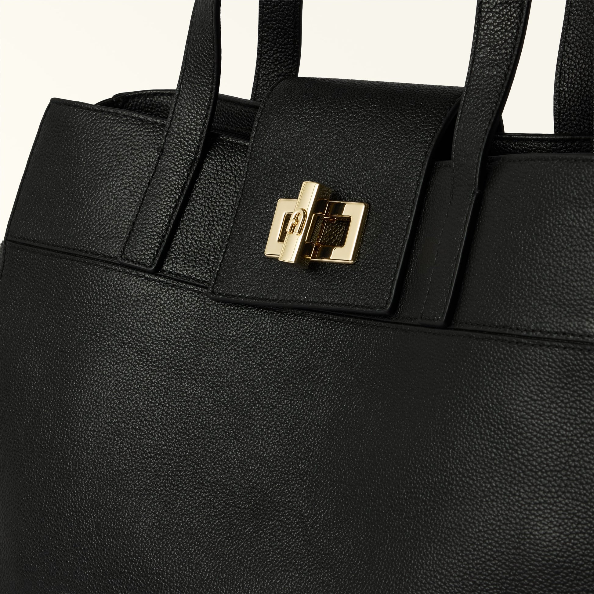 Furla Amelia L Tote in Black - Bags 