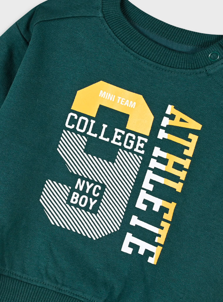  Green Infant'S Set(Blouse,Trousers) For Boy