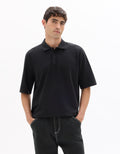 Black Short sleeves Polo for men