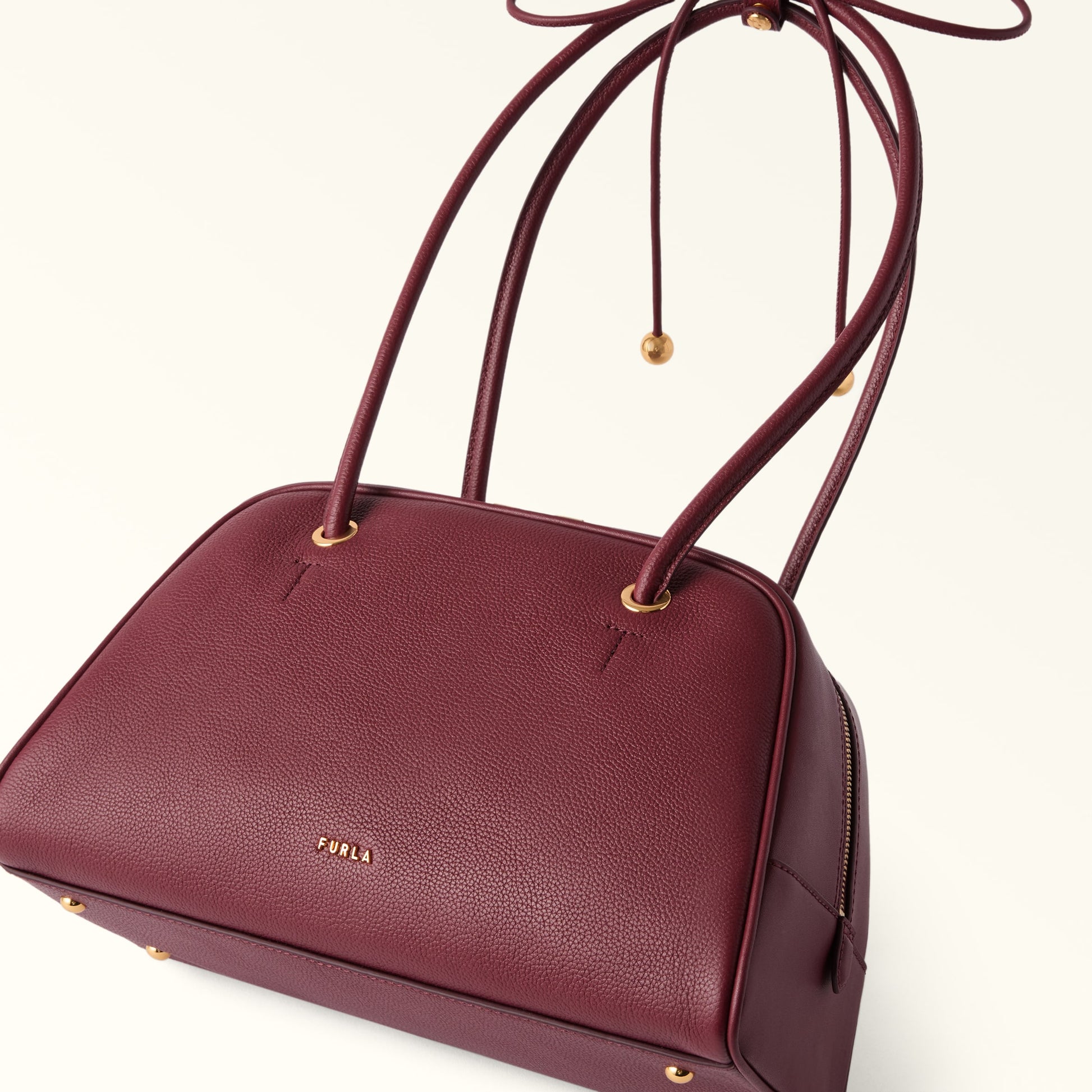 Furla Poppy M Dome in Red - Bags 