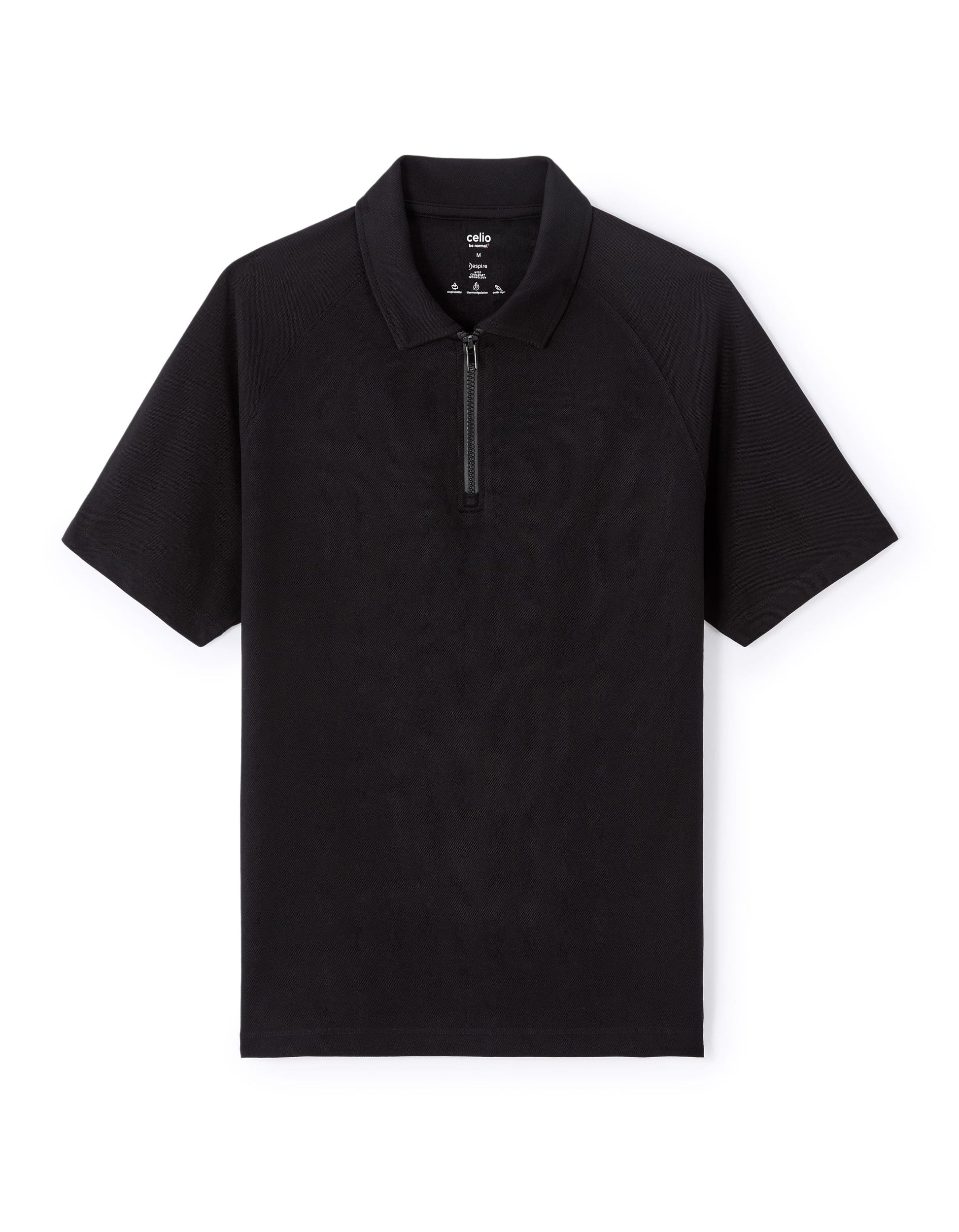 black Short sleeves Polo