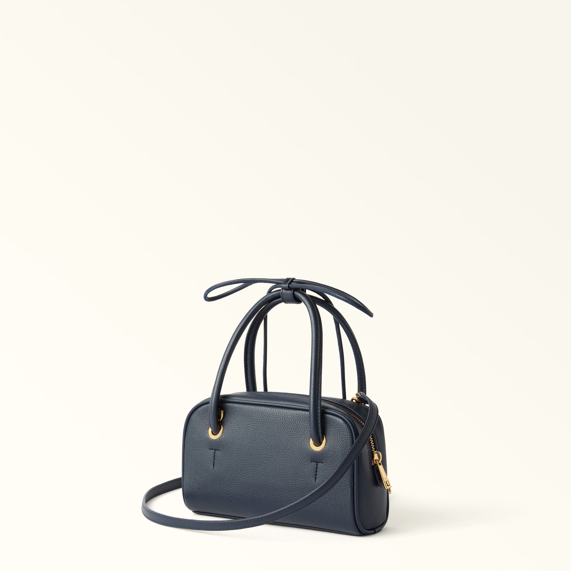 Furla Poppy Mini Dome in Blue - Bags 