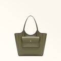 Furla Lea M Tote in Green - Bags 