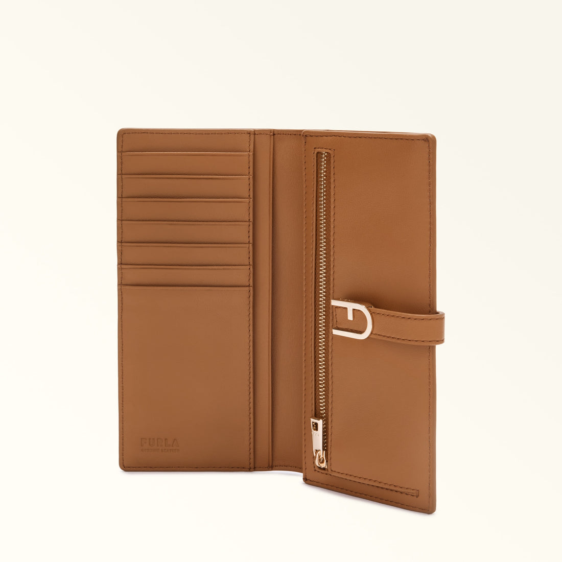 Wallet Fow-Furla Flow Brandy