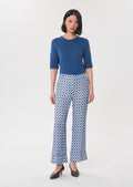 Pierre trousers in blue by Tara Jarmon