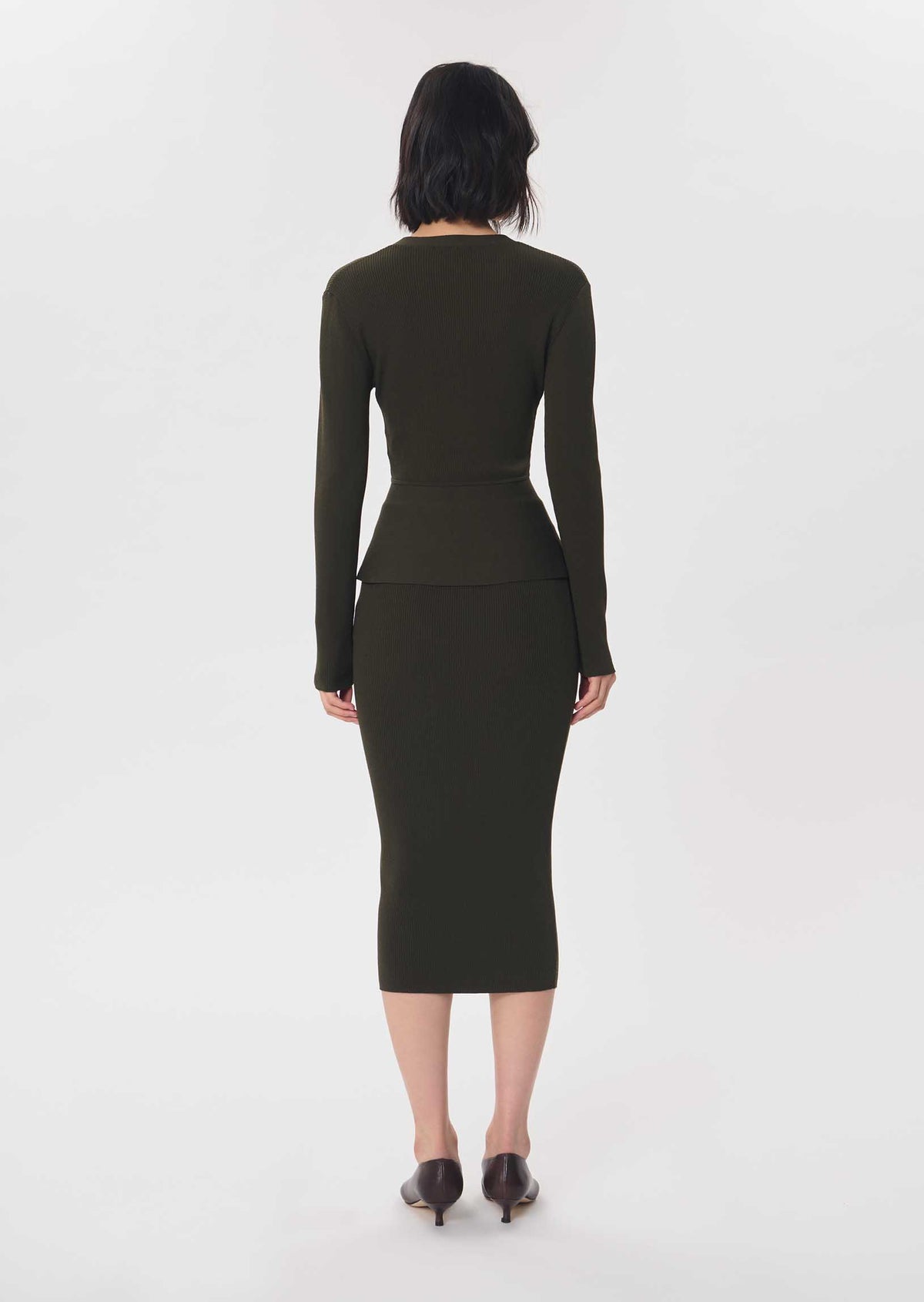 Gisela sweater in khaki by Tara Jarmon