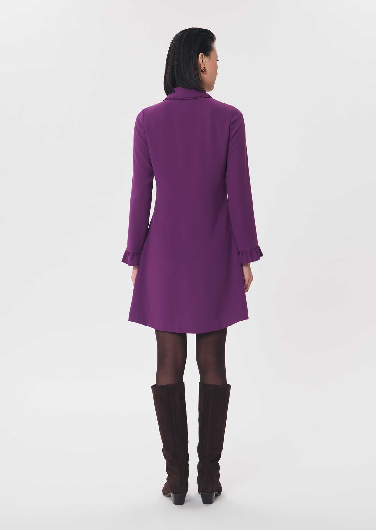 Roline dress in purple by Tara Jarmon