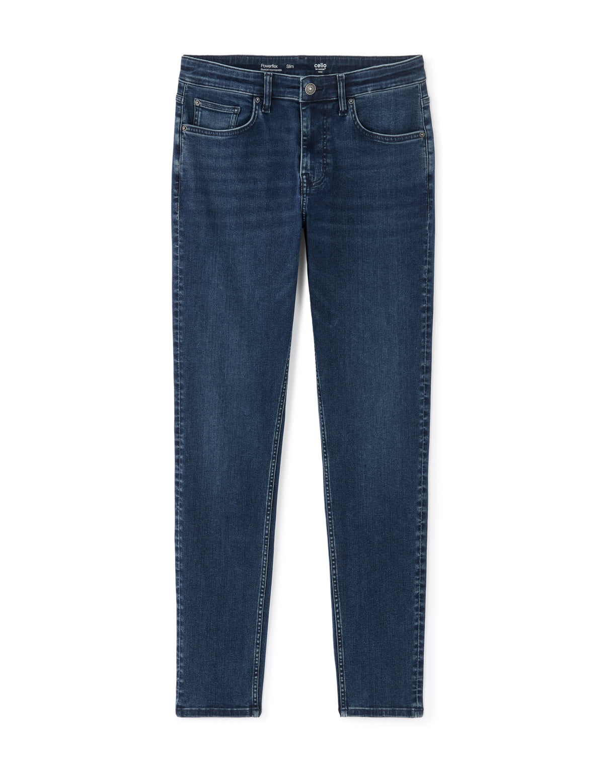 Celio Powerflex slim stretch jeans - Blue