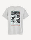 LDEALI HEATHER GREY TEE SHIRT - Celio lebanon