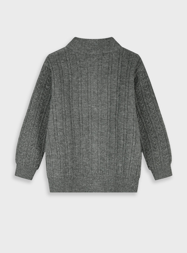 Boy Cardigan - Anthracite