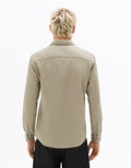 Grey Long Sleeves Shirt for Men