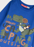 Cotton Boy Blouse - Royal Blue