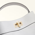 Furla Amelia M Bucket Bag in White - Bags 