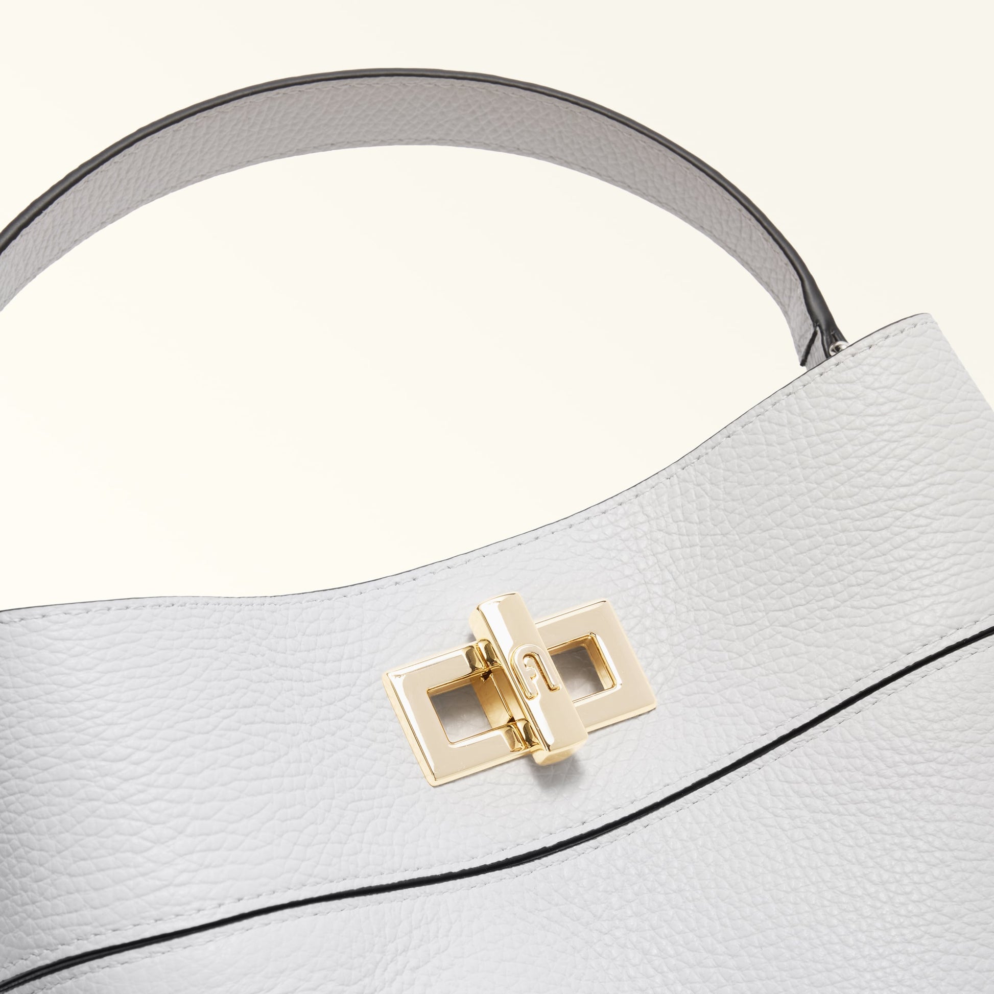 Furla Amelia M Bucket Bag in White - Bags 