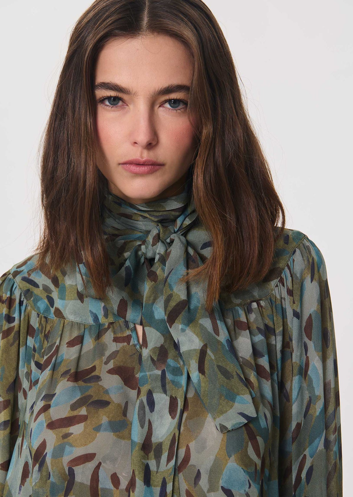 Titien top in green by Tara Jarmon