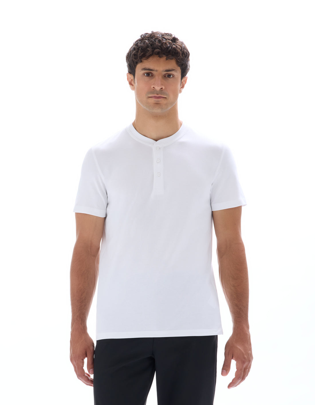Optical White Short Sleeves Tshirt - Celio Lebanon