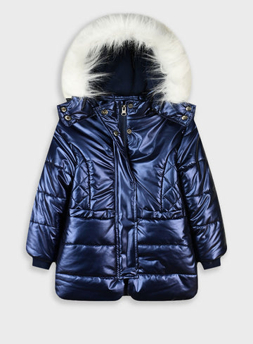 Children's Navy Jacket For Girl