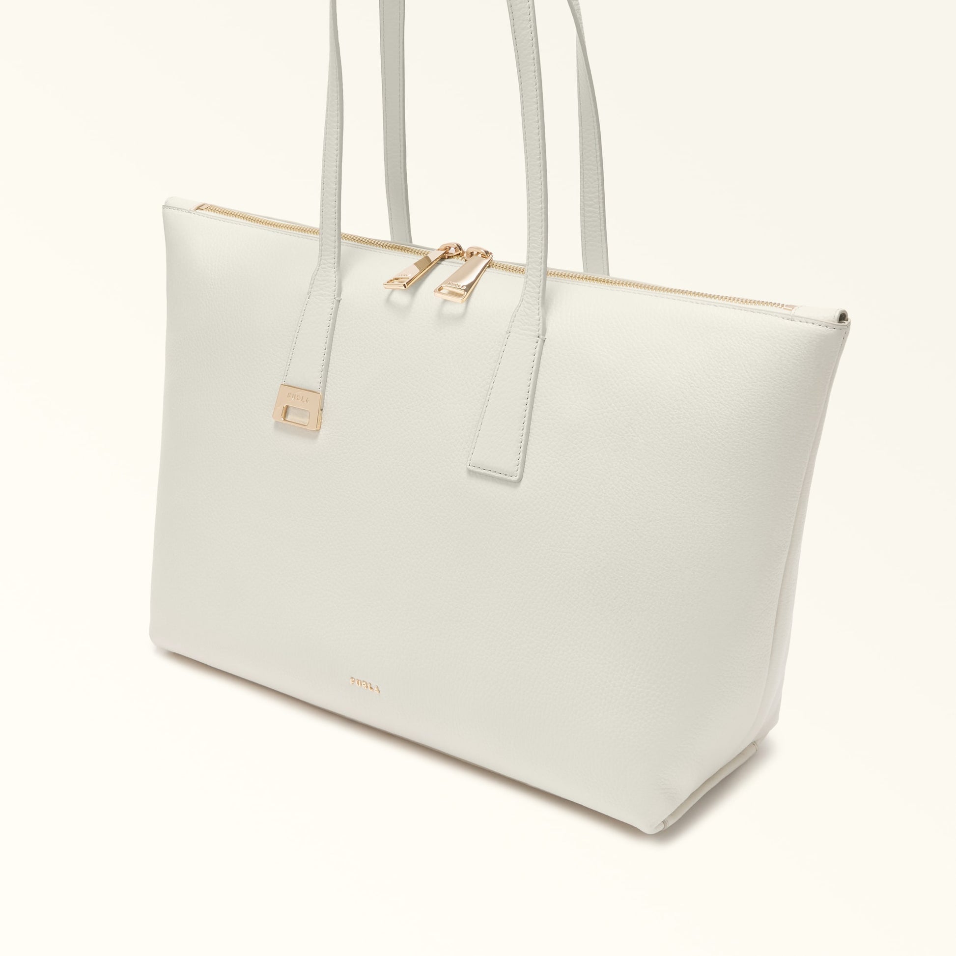 Furla Olivia L Tote in White - Bags 