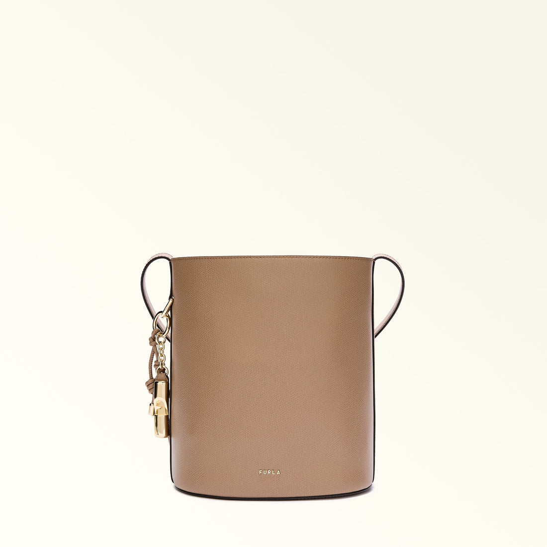 Furla Roxie S Bucket  Bag In Leather