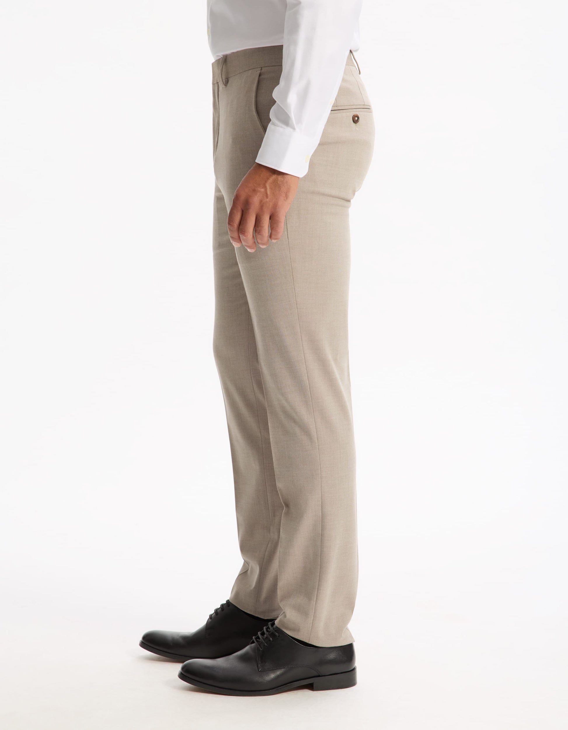 light beige suit pants